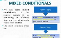 MIXED CONDITIONALS