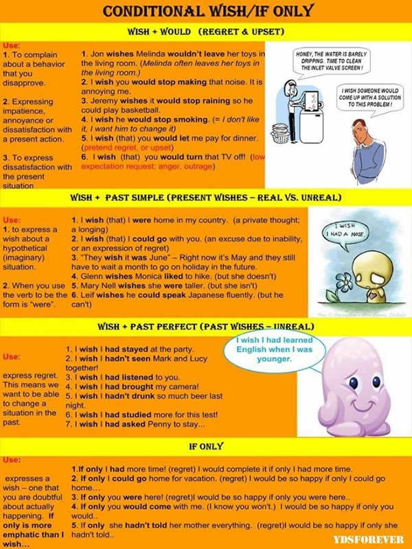 Conditional Wish/ If Only