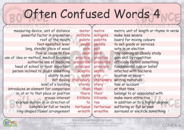 often confused words-4