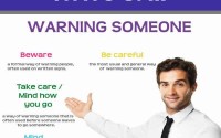 Ways to warning someone