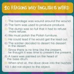 10 reason why english is weird