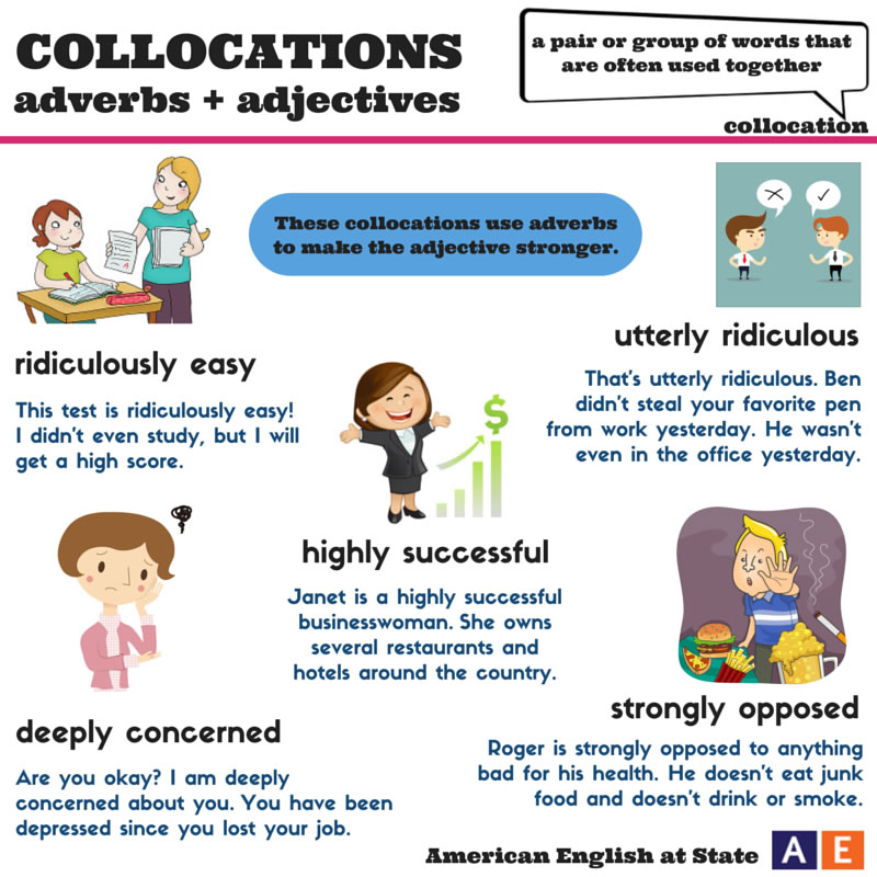 Collocations - Adverbs + Adjectives