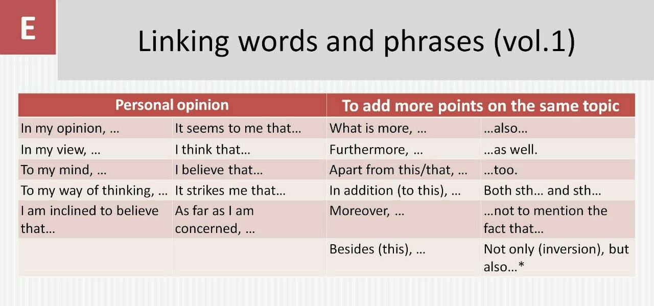 Linking words and phrases-1