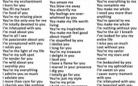 100 ways to say I love you