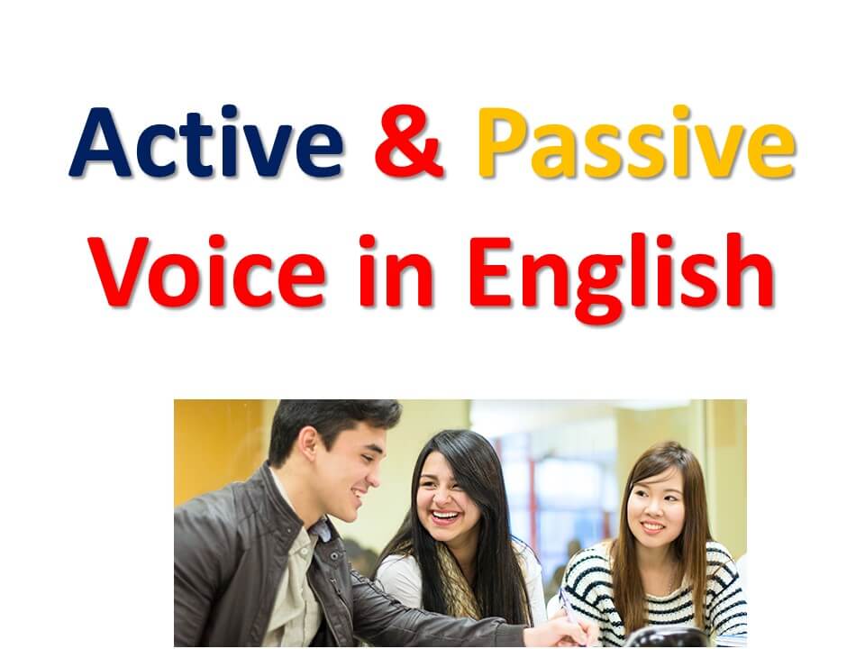 Active and Passive Voice in English