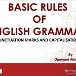 Basic Rules of English Grammar-1