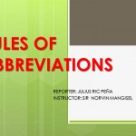 Rules of Abbreviations-1